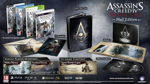 Assassin creed black - black, flag